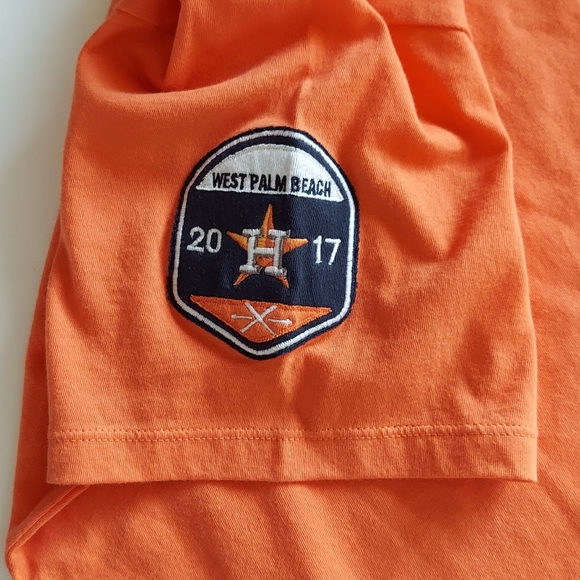 Mens Houston Astros Spring training cotton t-shirt - Picture 4 of 6